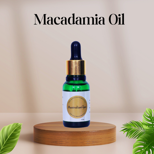 Pure Australian Macadamia Oil: Cold-Pressed, Lightweight & Nourishing