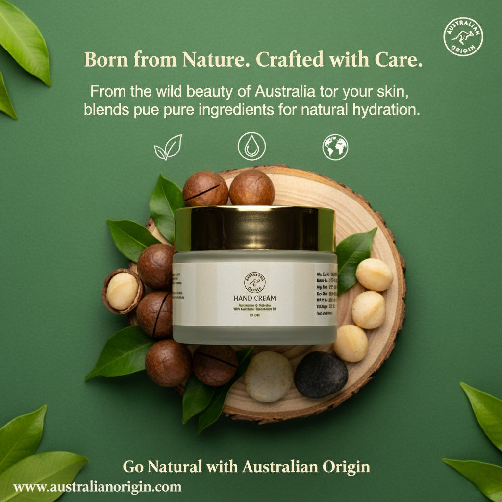 Hand Cream with Pure Macadamia Oil & Cocoa Butter