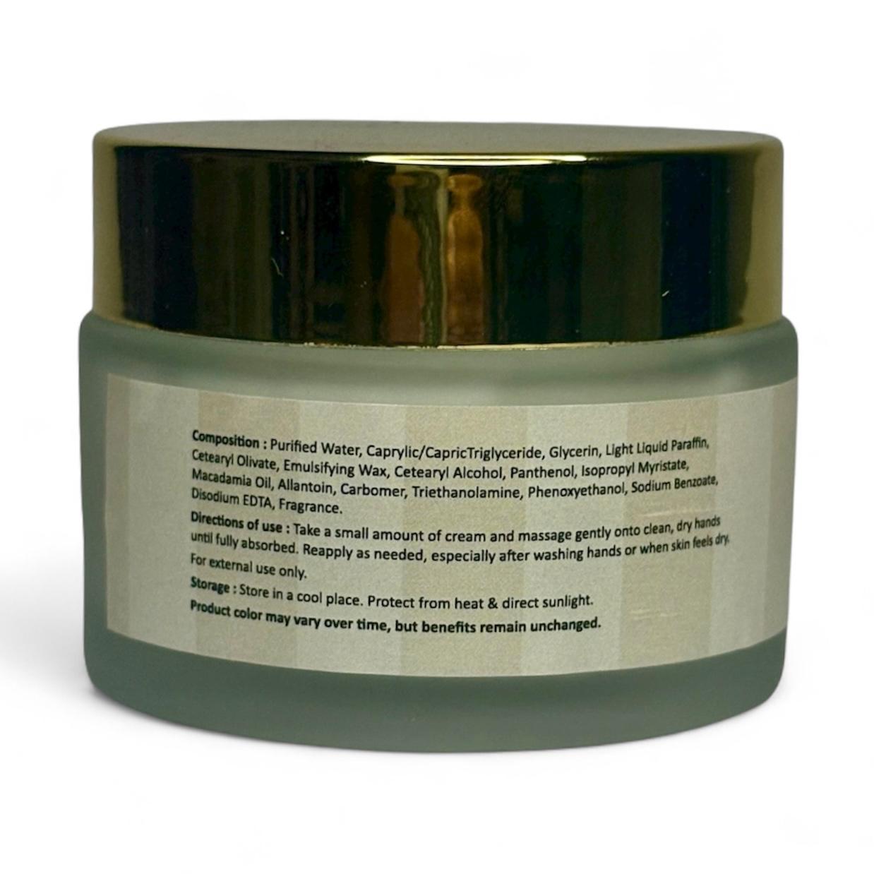 Hand Cream with Pure Macadamia Oil & Cocoa Butter