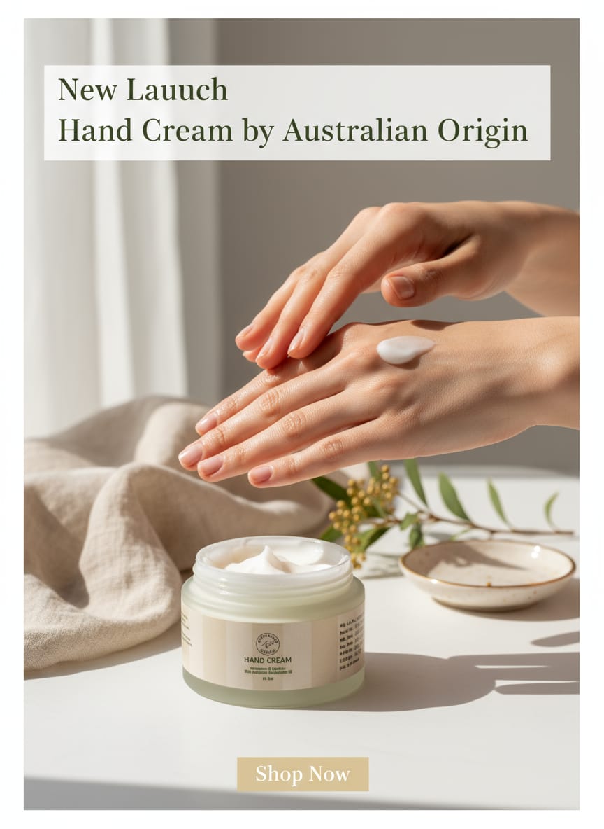 Hand Cream with Pure Macadamia Oil & Cocoa Butter